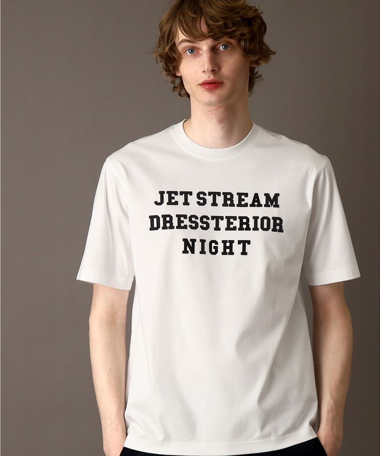 DRESSTERIOR「【接触冷感／抗菌防臭／消臭】ICE CLEAR COTTON ロゴTシャツ」|Tシャツ・カットソー|
