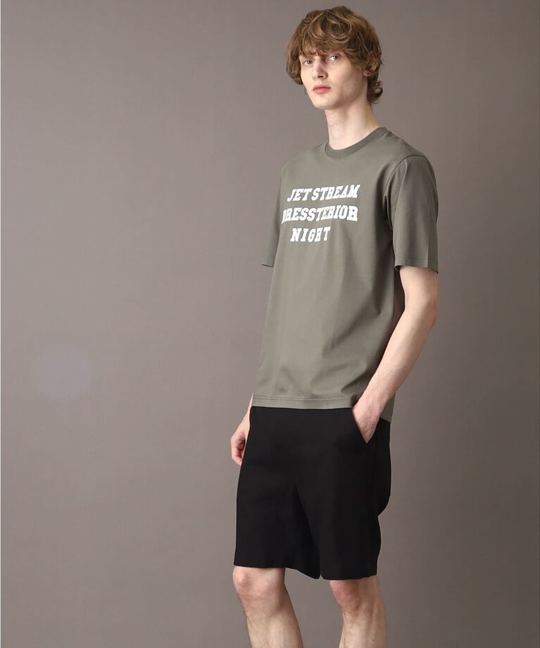 DRESSTERIOR「【接触冷感／抗菌防臭／消臭】ICE CLEAR COTTON ロゴTシャツ」|Tシャツ・カットソー|