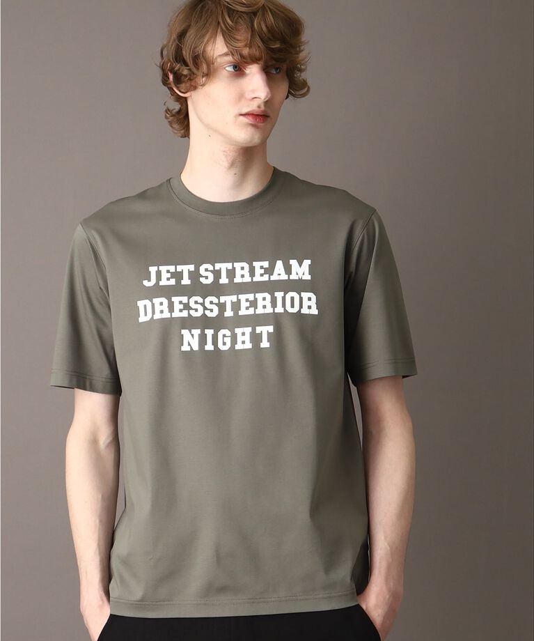 DRESSTERIOR「【接触冷感／抗菌防臭／消臭】ICE CLEAR COTTON ロゴTシャツ」|Tシャツ・カットソー|