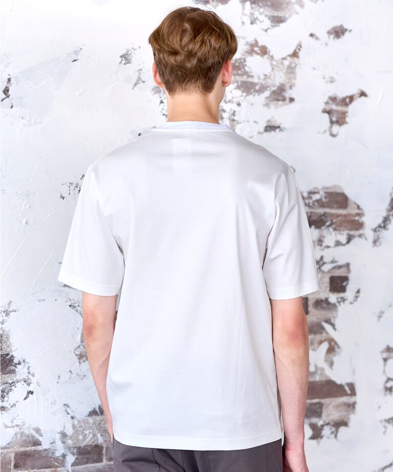 DRESSTERIOR「【接触冷感／抗菌防臭／消臭】ICE CLEAR COTTON DRINKER DOG Tシャツ」|Tシャツ・カットソー|