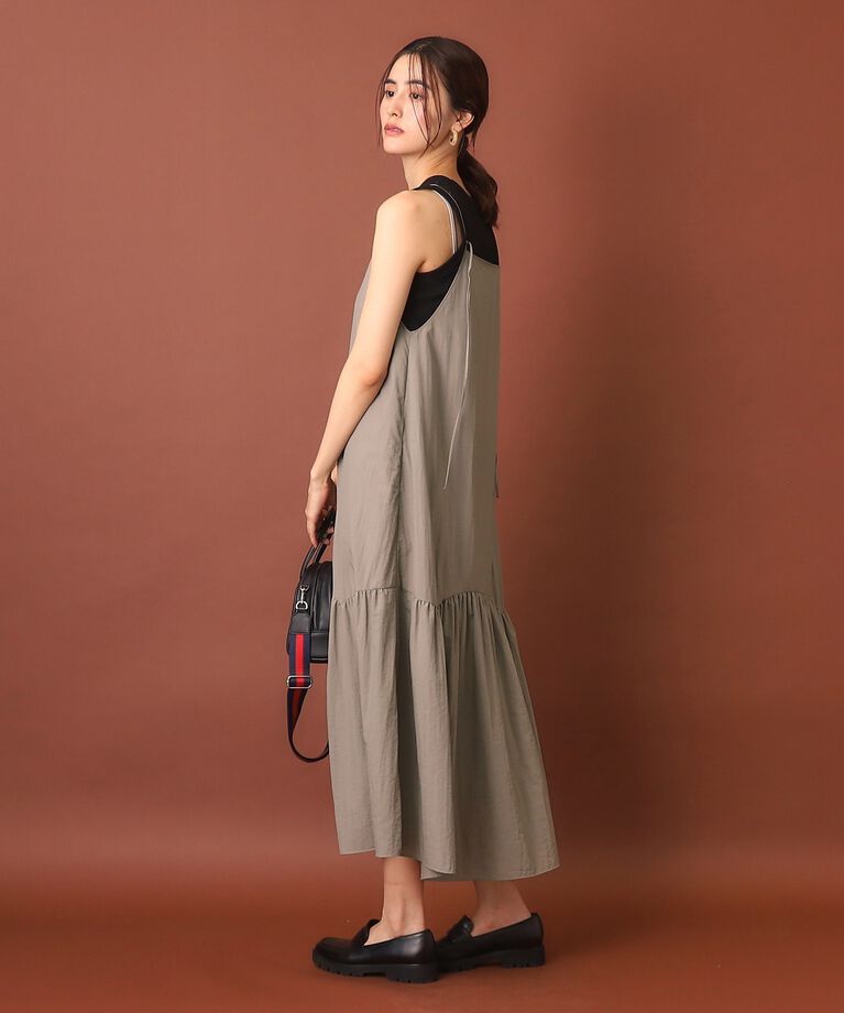 DRESSTERIOR「キャミソールタフタワンピース」|ワンピース|