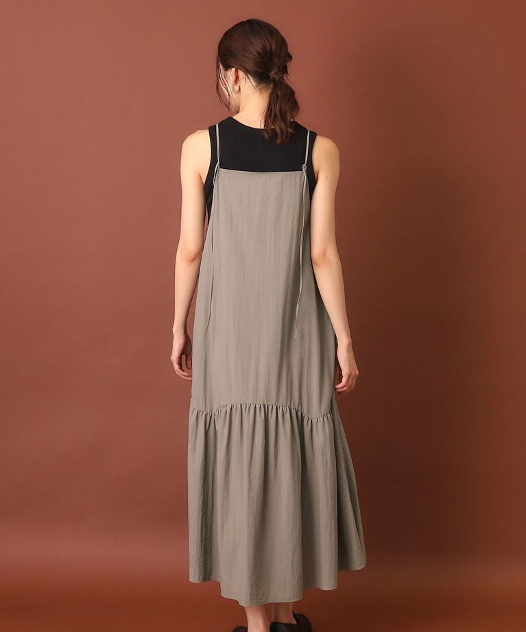 DRESSTERIOR「キャミソールタフタワンピース」|ワンピース|