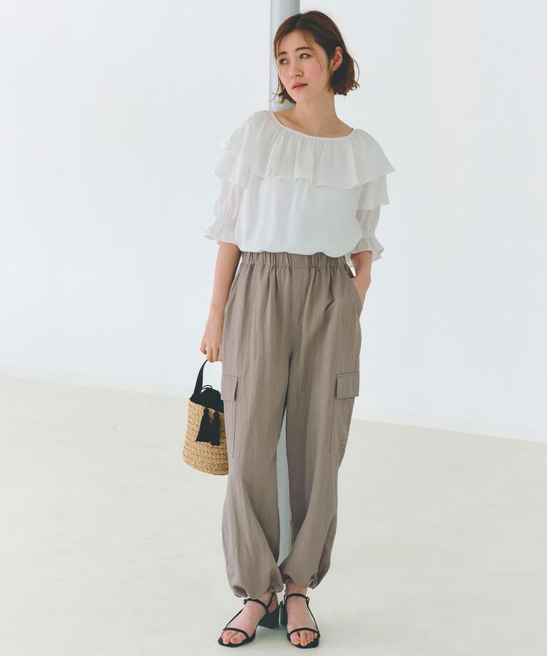 grove「【ひんやり】2WAYツイルカーゴパンツ」|その他|