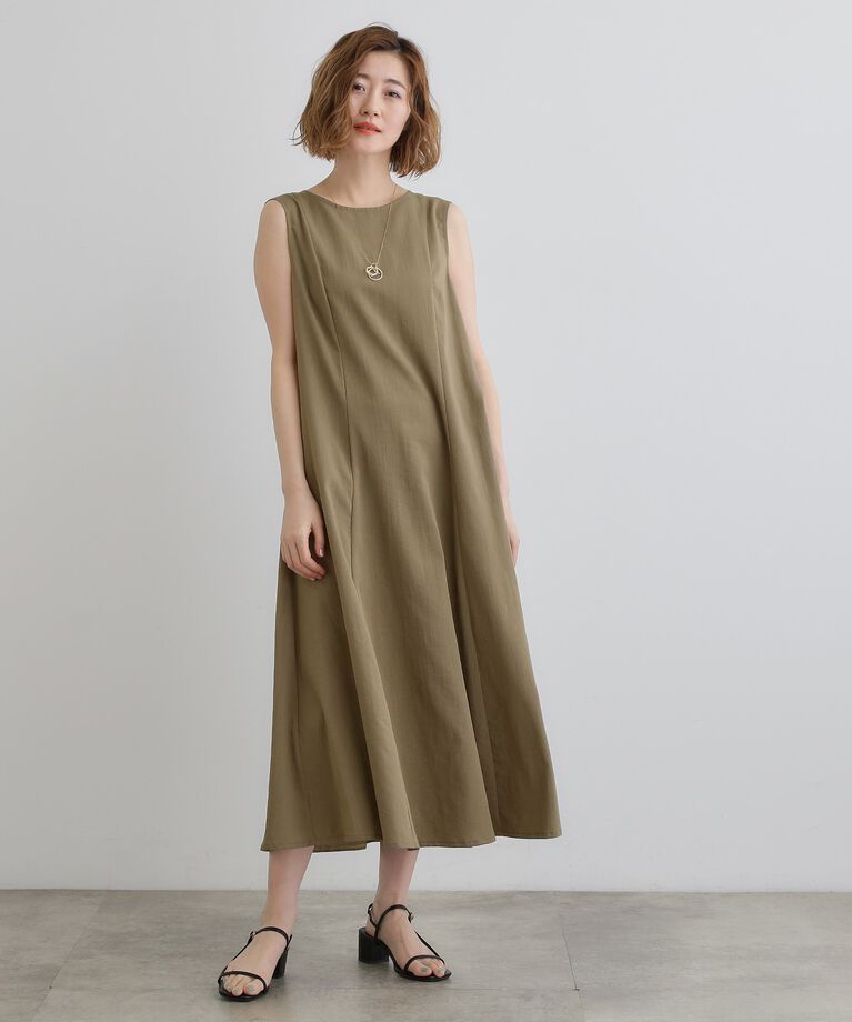 grove「【品よく着こなす、大人のワークスタイル】ワークジャケット×ワンピースセット」|ワンピース|