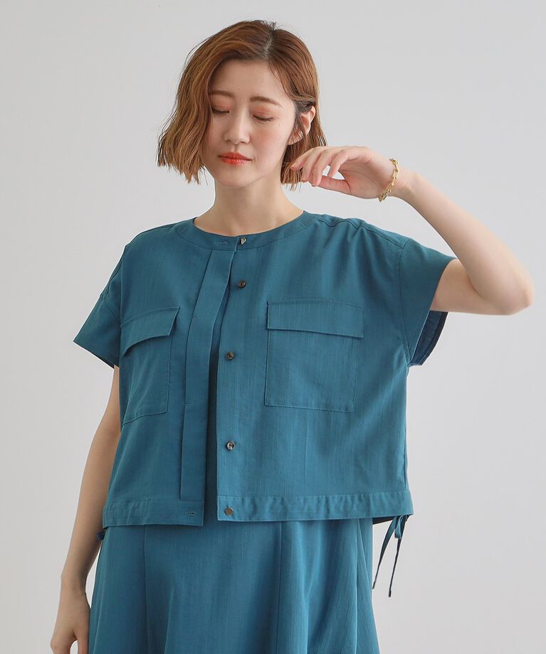 grove「【品よく着こなす、大人のワークスタイル】ワークジャケット×ワンピースセット」|ワンピース|