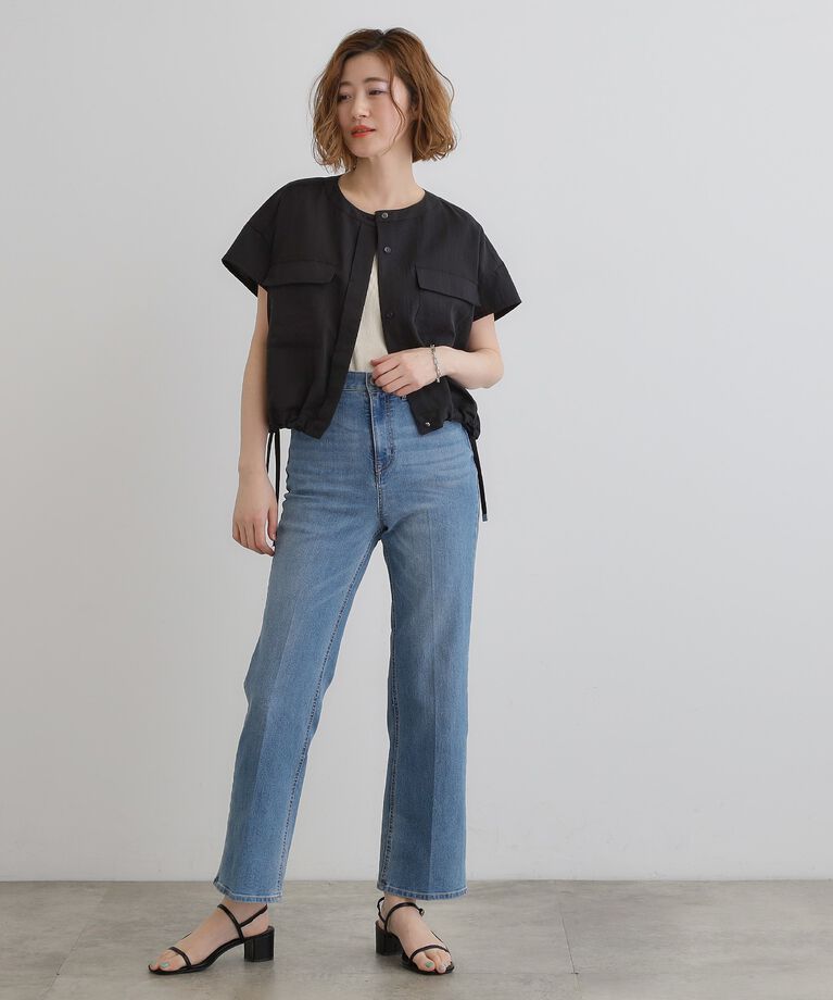 grove「【品よく着こなす、大人のワークスタイル】ワークジャケット×ワンピースセット」|ワンピース|