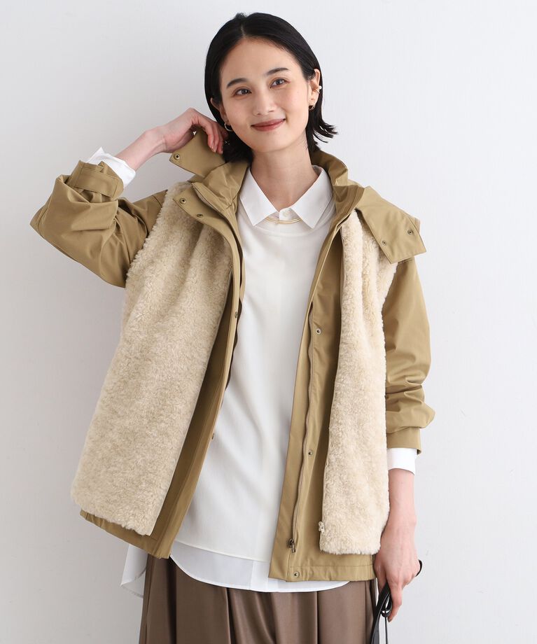 INDIVI「【ファーライナー付き/マルチWAY】マウンテンパーカー」|その他|
