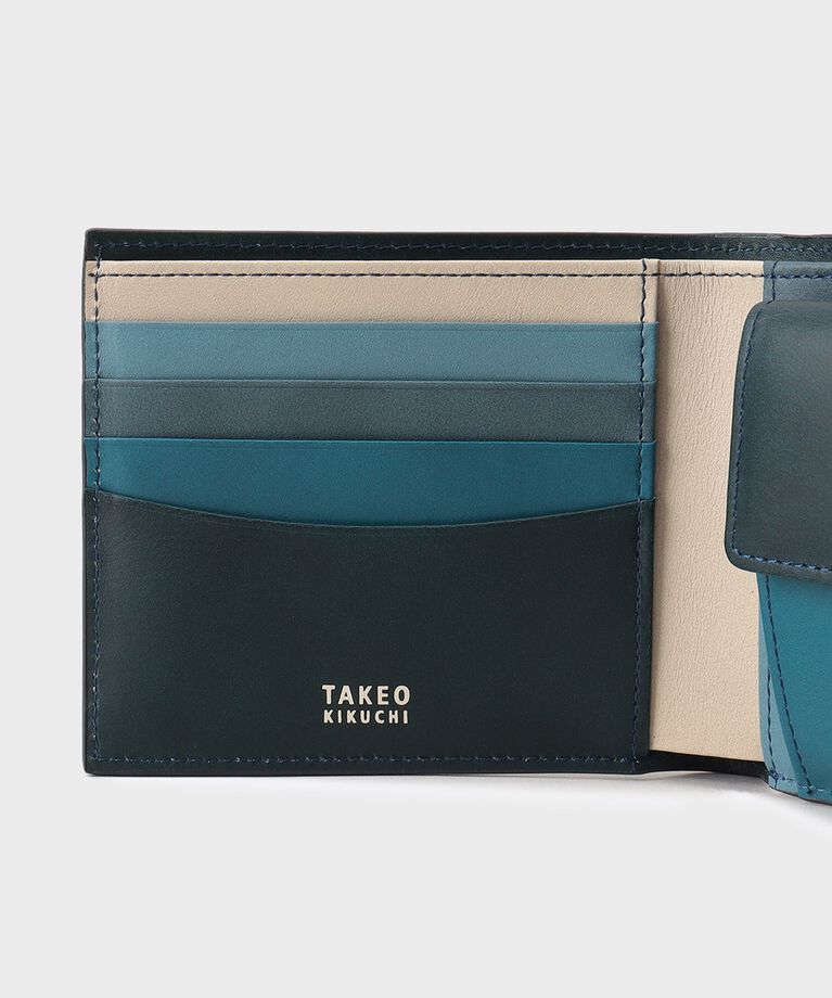 TAKEO KIKUCHI「アンティーク調レザー 2つ折り 財布」|財布|