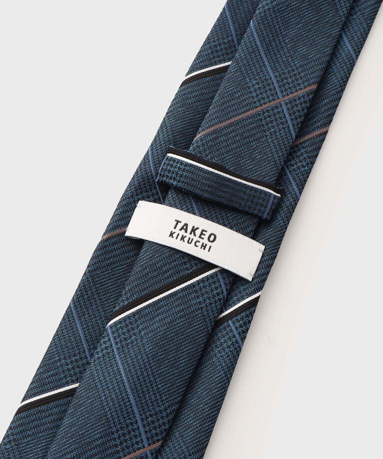 TAKEO KIKUCHI「【Made in JAPAN】番千鳥ウィンドペン柄 ネクタイ」|ネクタイ・蝶ネクタイ|