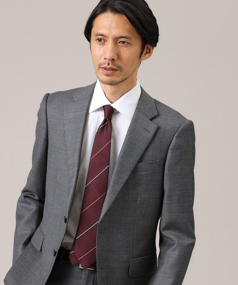 TAKEO KIKUCHI「【Made in JAPAN】番千鳥ウィンドペン柄 ネクタイ」|ネクタイ・蝶ネクタイ|