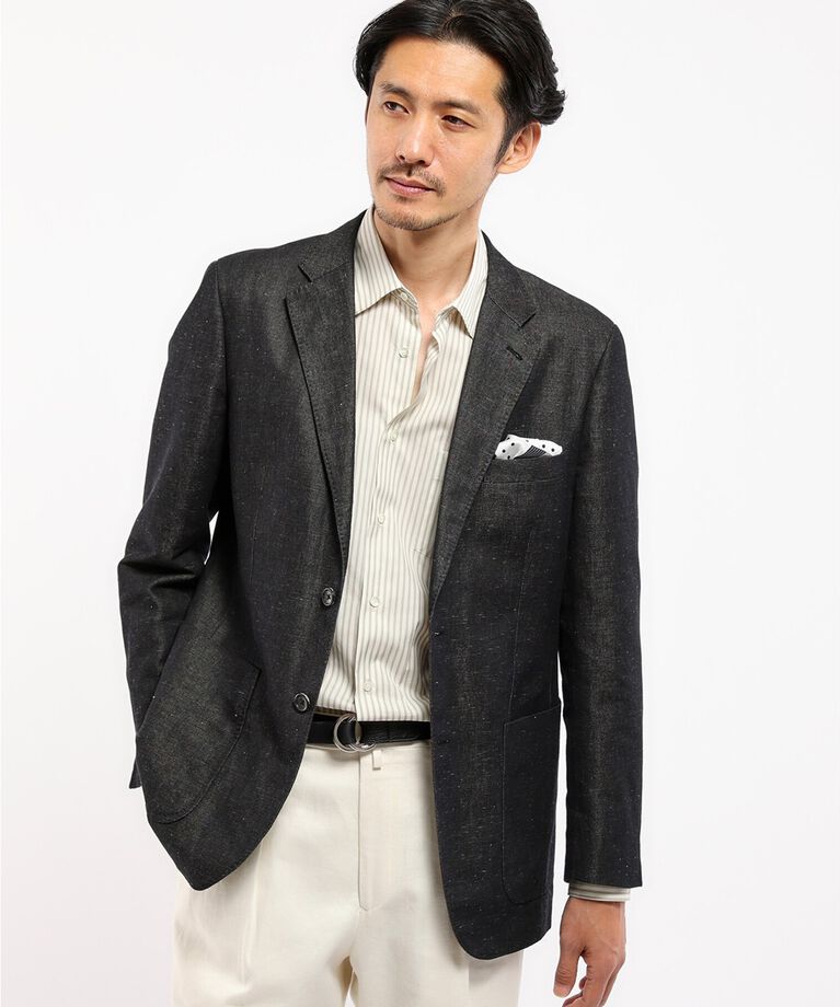 TAKEO KIKUCHI「【THE FLAGSHIP】コットンシルク ストライプ シャツ」|シャツ・ブラウス|