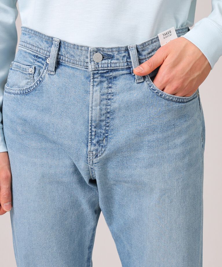 TAKEO KIKUCHI「【Made in JAPAN】モンスターストレッチ アイスウォッシュ　デニムパンツ」|デニム|