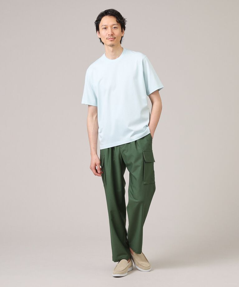 TAKEO KIKUCHI「【抗菌防臭】ジャケットインナー 半袖 カットソー」|Tシャツ・カットソー|