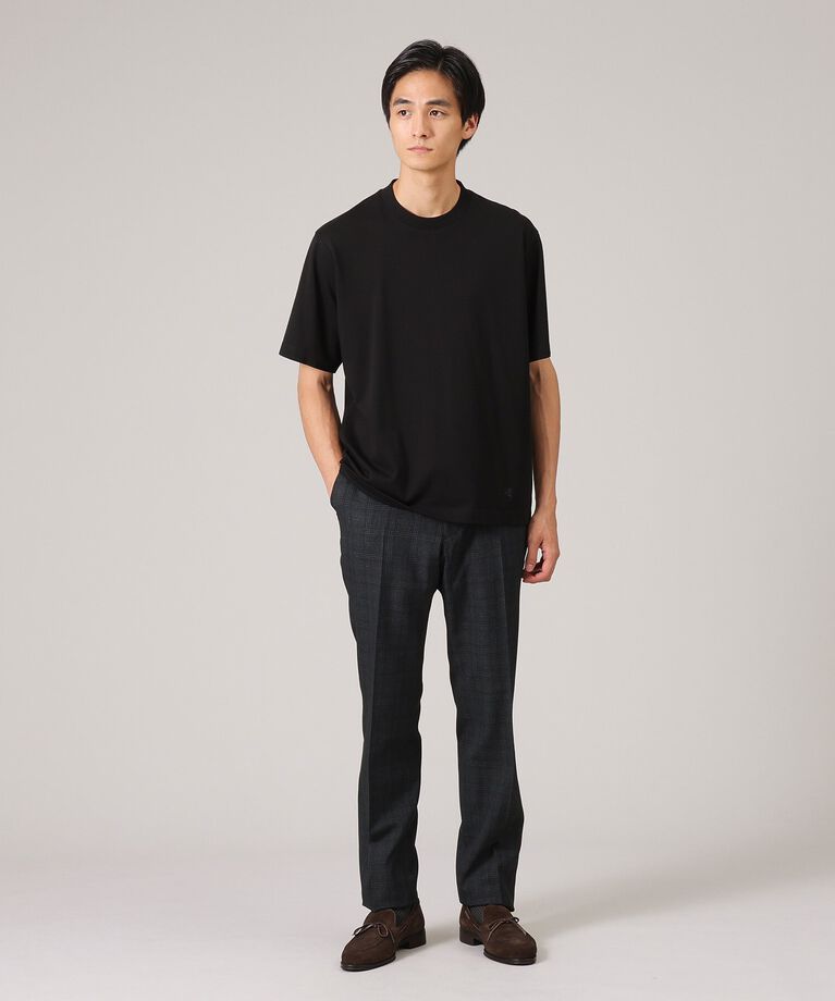 TAKEO KIKUCHI「【抗菌防臭】ジャケットインナー 半袖 カットソー」|Tシャツ・カットソー|