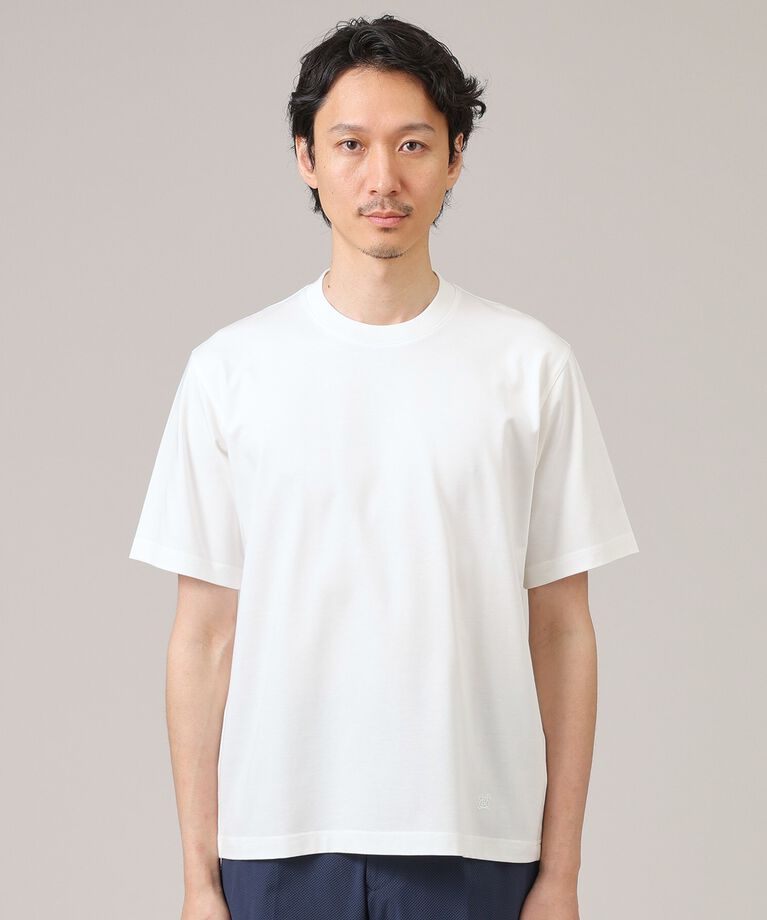 TAKEO KIKUCHI「【抗菌防臭】ジャケットインナー 半袖 カットソー」|Tシャツ・カットソー|