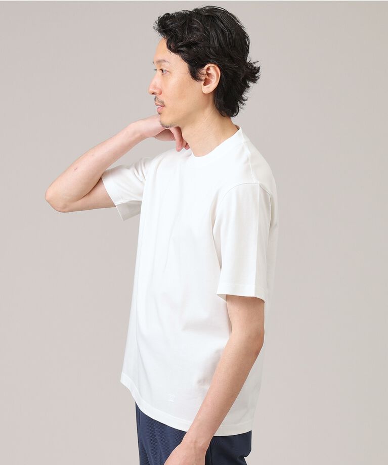 TAKEO KIKUCHI「【抗菌防臭】ジャケットインナー 半袖 カットソー」|Tシャツ・カットソー|