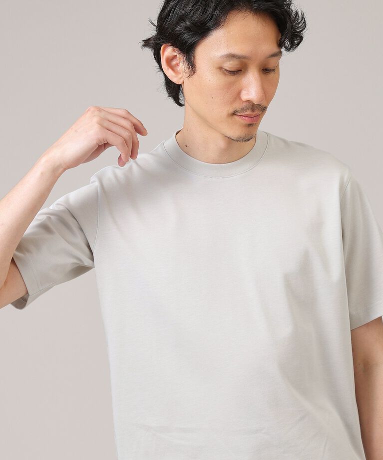 TAKEO KIKUCHI「【抗菌防臭】ジャケットインナー 半袖 カットソー」|Tシャツ・カットソー|