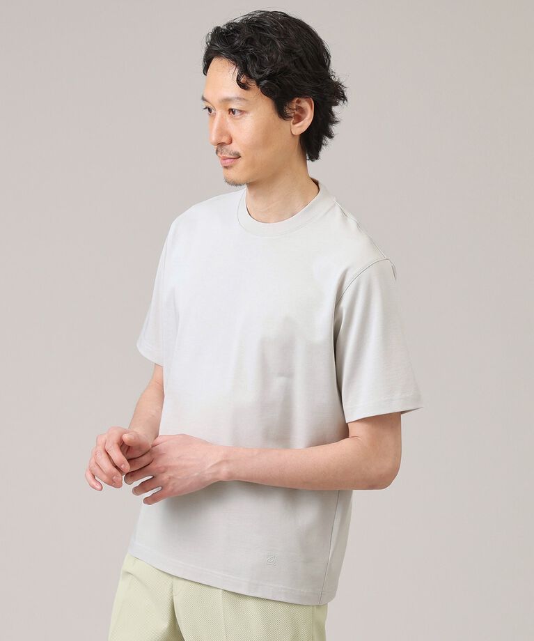 TAKEO KIKUCHI「【抗菌防臭】ジャケットインナー 半袖 カットソー」|Tシャツ・カットソー|ﾗｲﾄｸﾞﾚｰ(011)