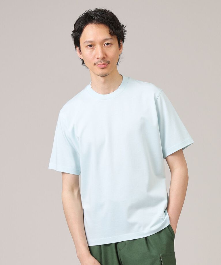 TAKEO KIKUCHI「【抗菌防臭】ジャケットインナー 半袖 カットソー」|Tシャツ・カットソー|ﾌﾞﾙｰ(091)
