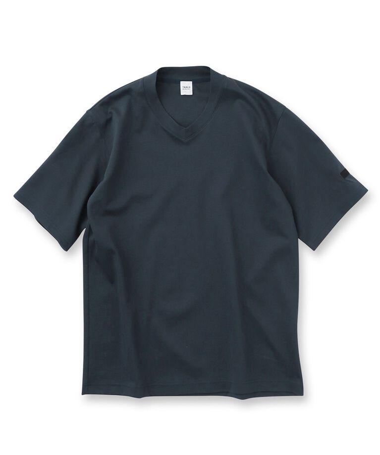 TAKEO KIKUCHI「【抗菌防臭】ジャケットインナー 半袖 Vカットソー」|Tシャツ・カットソー|