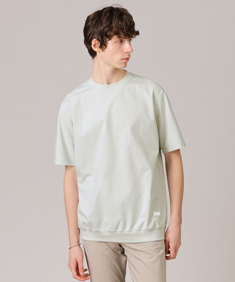 TAKEO KIKUCHI「【抗菌防臭／5サイズ展開】ハイゲージポンチ Tシャツ」|Tシャツ・カットソー|ライトグレー(011