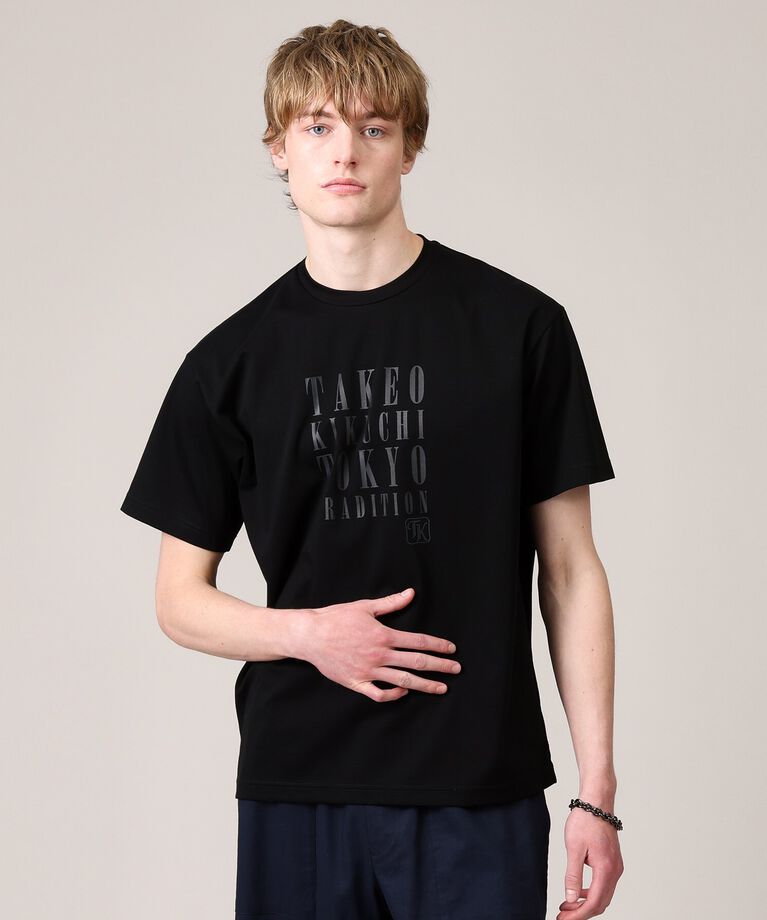 TAKEO KIKUCHI「【プリントT／日本製】メッセージ プリント Tシャツ」|Tシャツ・カットソー|