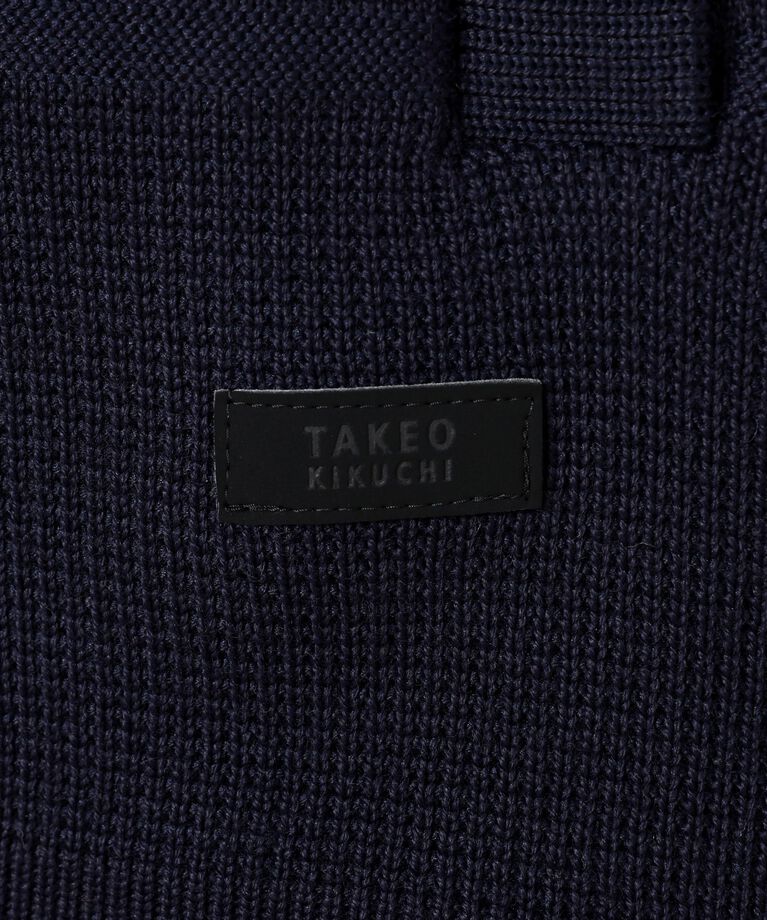 TAKEO KIKUCHI「【Made in JAPAN】スタンドカラー ジップアップ ニット」|ニット・セーター|
