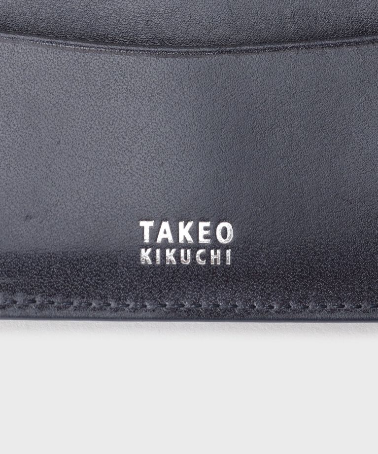 TAKEO KIKUCHI「オイルスムースレザー 2つ折り財布」|財布|