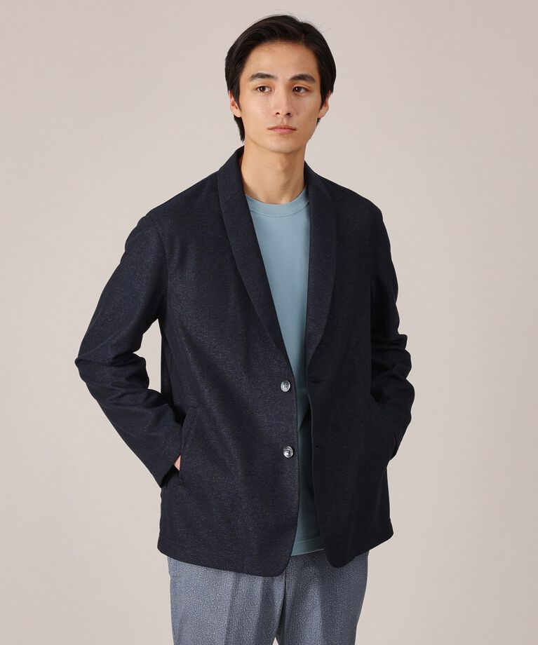 TAKEO KIKUCHI「【抗菌防臭】尾州リネンブレンド ドビーメッシュ カーディガン」|カーディガン|
