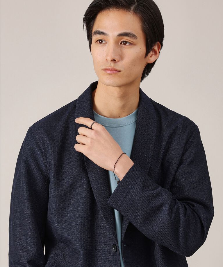 TAKEO KIKUCHI「【抗菌防臭】尾州リネンブレンド ドビーメッシュ カーディガン」|カーディガン|