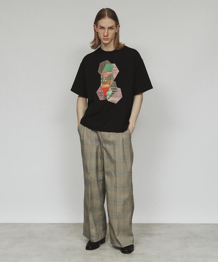 tk.TAKEO KIKUCHI「ウッドペインティングTシャツ」|Tシャツ・カットソー|