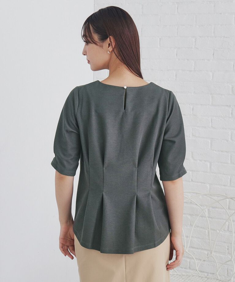 index「ミラノタブ ペプラムトップス【洗濯機可】」|Tシャツ・カットソー|