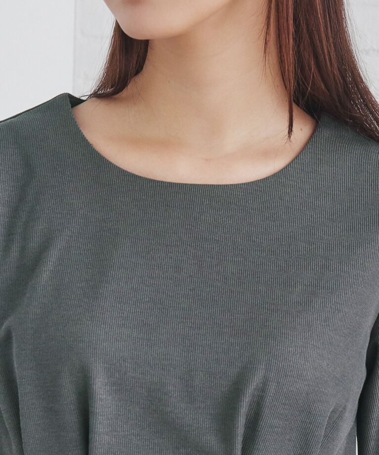 index「ミラノタブ ペプラムトップス【洗濯機可】」|Tシャツ・カットソー|