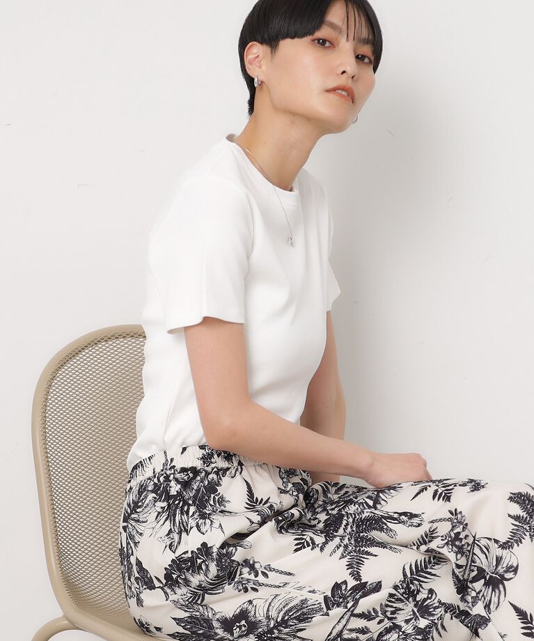 OPAQUE.CLIP「フライスコットンベーシックTシャツ」|Tシャツ・カットソー|