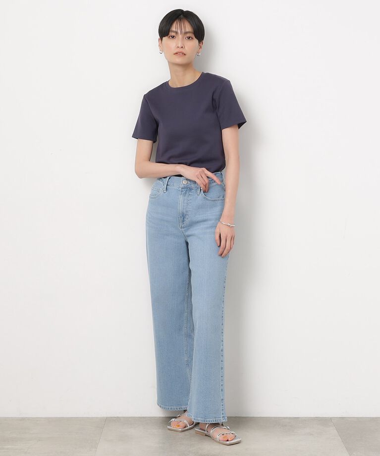 OPAQUE.CLIP「フライスコットンベーシックTシャツ」|Tシャツ・カットソー|