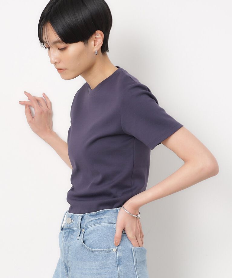 OPAQUE.CLIP「フライスコットンベーシックTシャツ」|Tシャツ・カットソー|