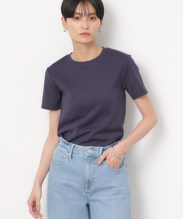 OPAQUE.CLIP「フライスコットンベーシックTシャツ」|Tシャツ・カットソー|ﾈｲﾋﾞｰ(094)