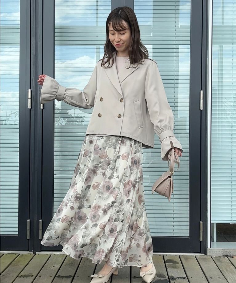 Couture broach「【華やか・主役級】ショートトレンチ」|トレンチコート|