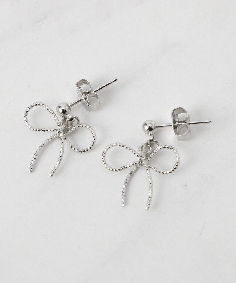 Couture broach「リボンモチーフピアス」|ピアス|