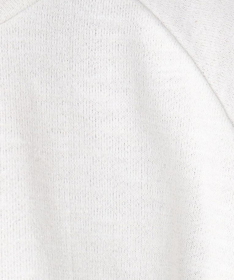 THE SHOP TK「ラメ×裏毛Aラインプルオーバー【洗濯機OK】」|Tシャツ・カットソー|