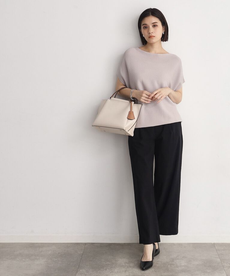 THE SHOP TK「【薄くて軽い！／接触冷感／洗える】ストレッチワイドパンツ」|その他|