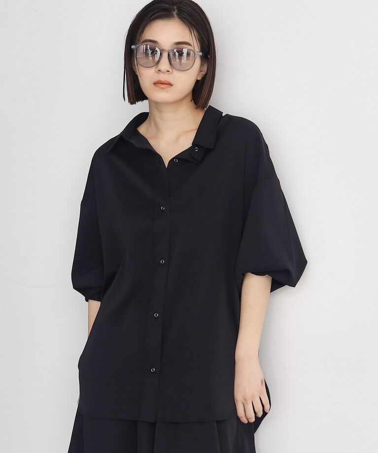 THE SHOP TK「【ラッシュガード/接触冷感/撥水/UVケア/洗える】MIZUGIWA_ラッシュガードシャツ」|シャツ・ブラウス|