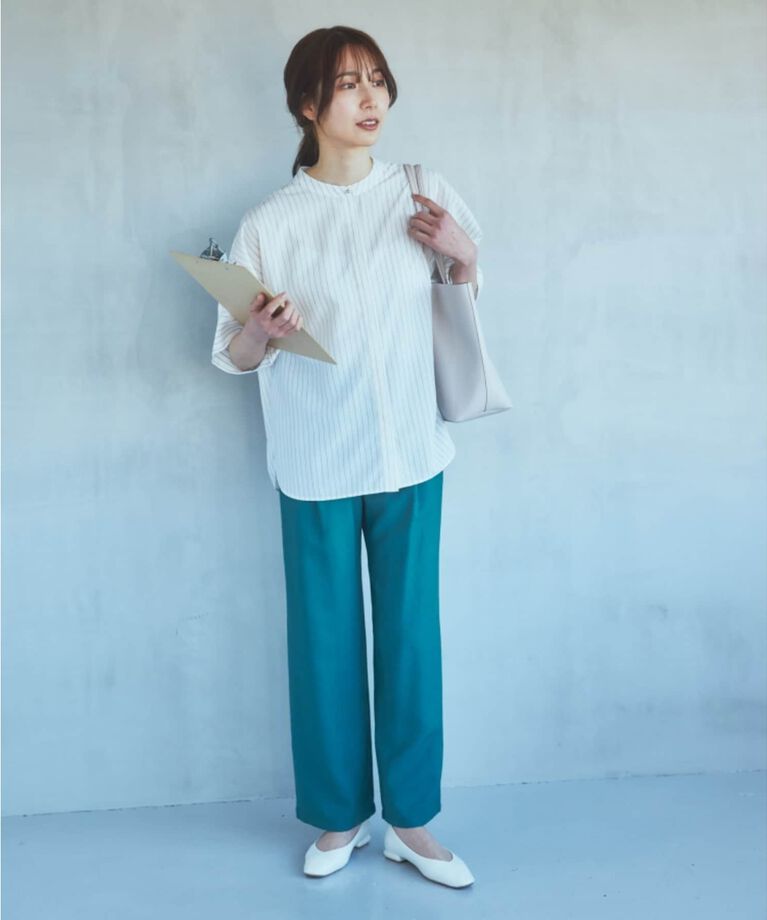 THE SHOP TK「【再登場／魅せる体型カバー服／洗える】ボイルドルマンブラウス」|シャツ・ブラウス|