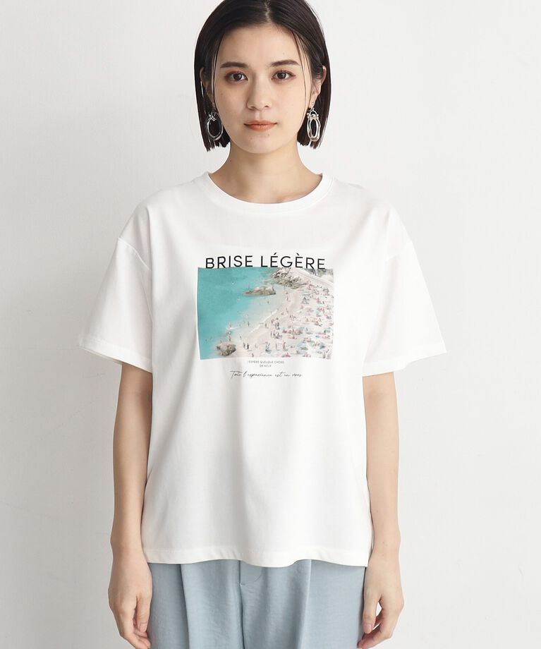 THE SHOP TK「【接触冷感／UVケア／アンチピリング／洗える】アソートプリントTシャツ」|Tシャツ・カットソー|