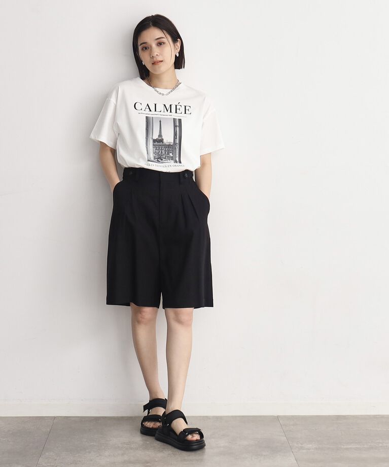 THE SHOP TK「【接触冷感／UVケア／アンチピリング／洗える】アソートプリントTシャツ」|Tシャツ・カットソー|