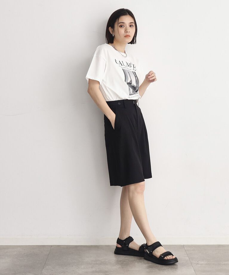 THE SHOP TK「【接触冷感／UVケア／アンチピリング／洗える】アソートプリントTシャツ」|Tシャツ・カットソー|