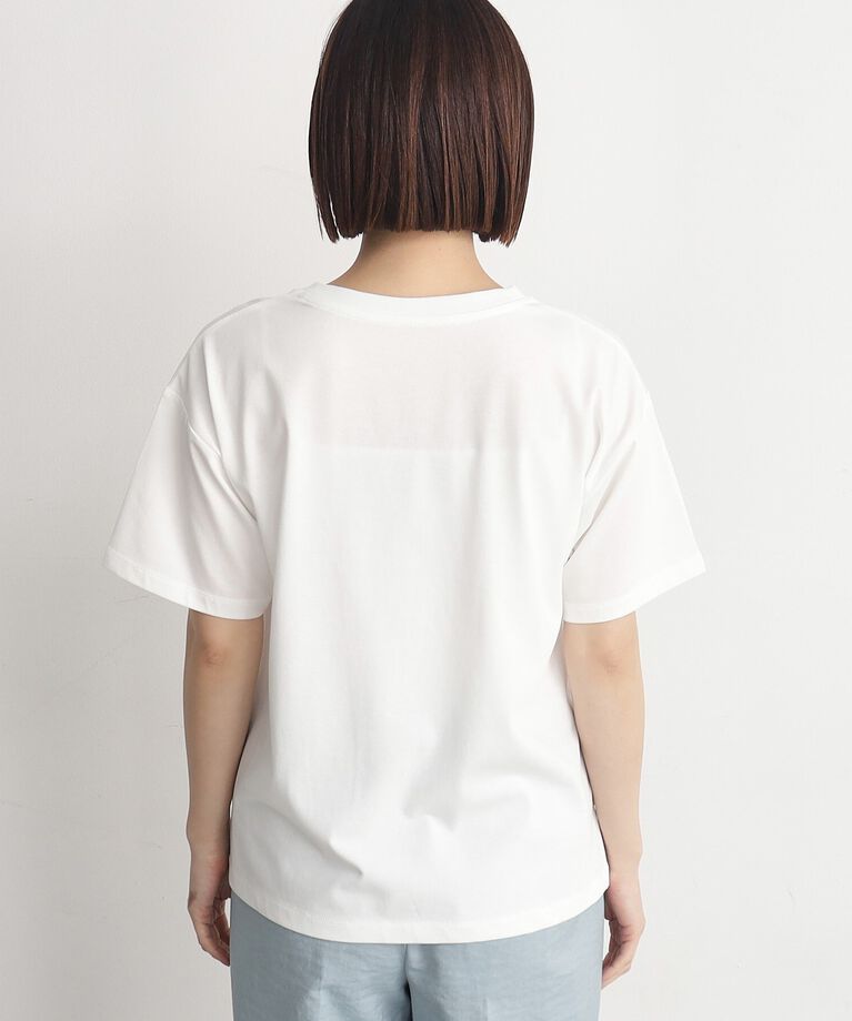 THE SHOP TK「【接触冷感／UVケア／アンチピリング／洗える】アソートプリントTシャツ」|Tシャツ・カットソー|