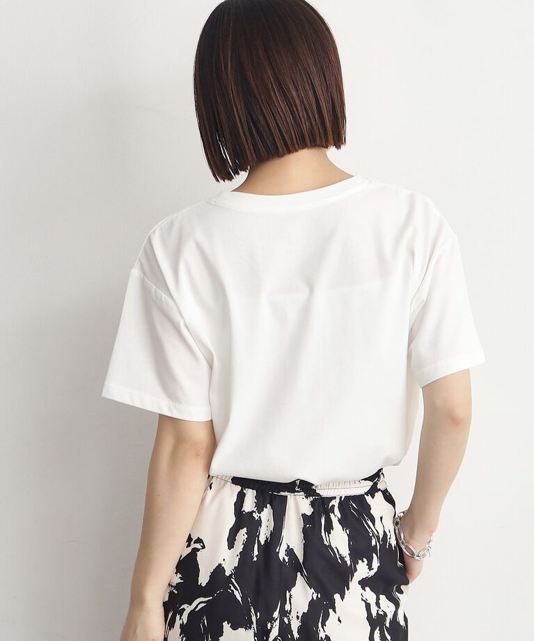 THE SHOP TK「【接触冷感／UVケア／アンチピリング／洗える】アソートプリントTシャツ」|Tシャツ・カットソー|