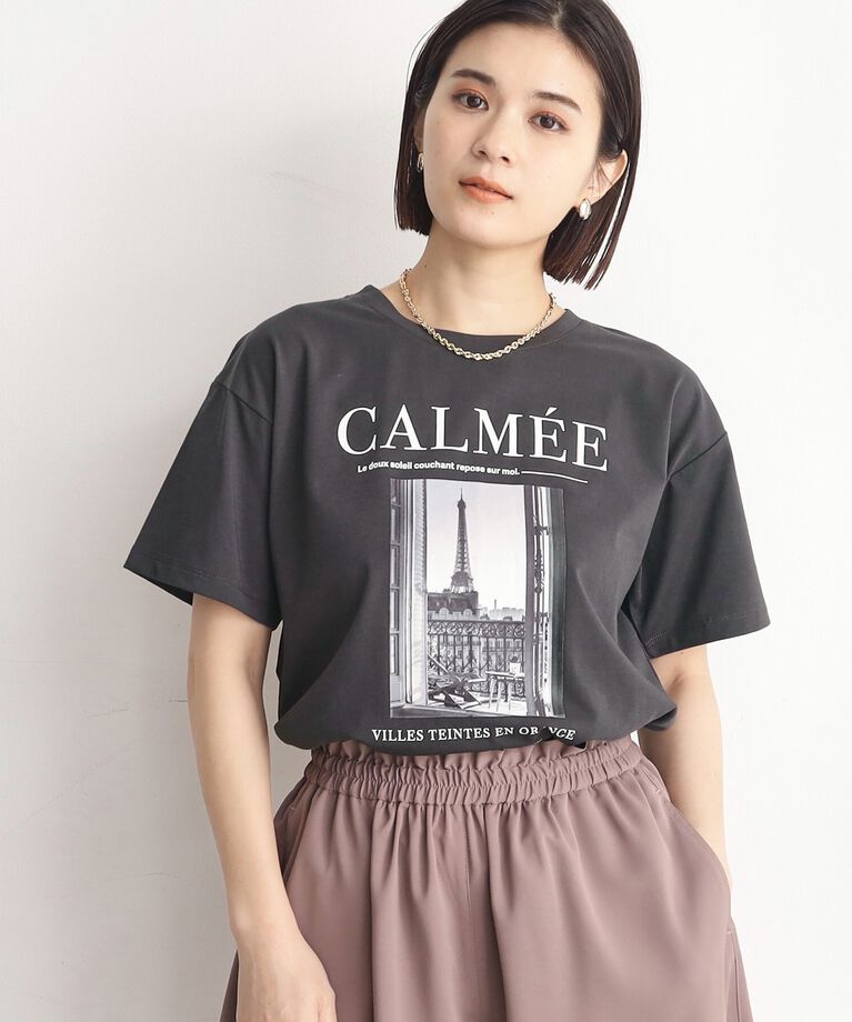 THE SHOP TK「【接触冷感／UVケア／アンチピリング／洗える】アソートプリントTシャツ」|Tシャツ・カットソー|ｽﾐｸﾛ(018)