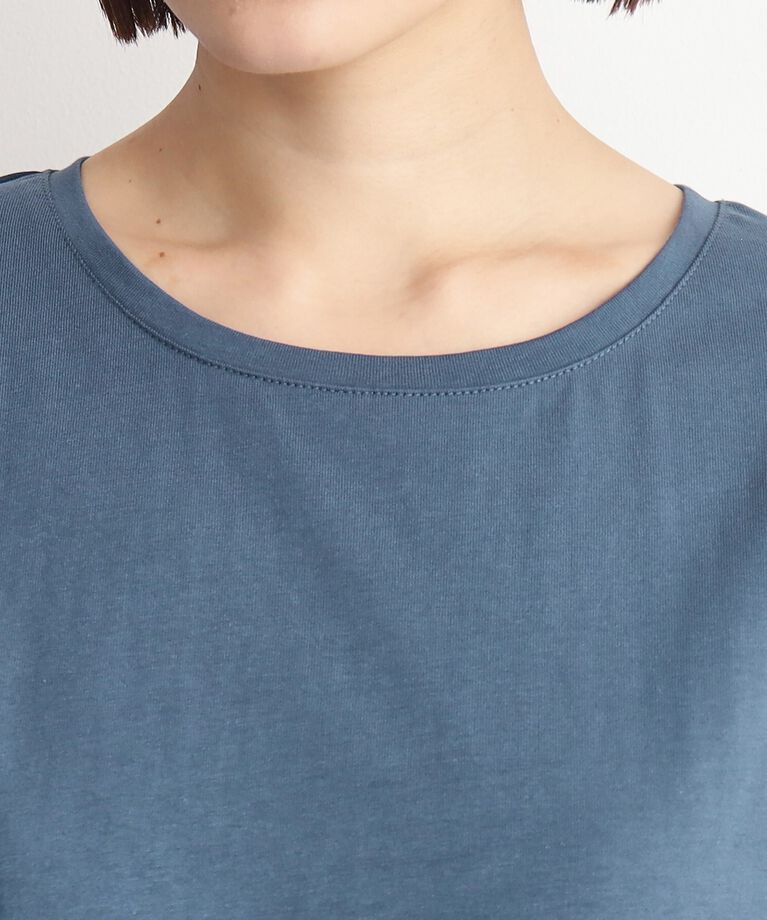THE SHOP TK「バックギャザー切り替えワンピース【洗える】」|ワンピース|